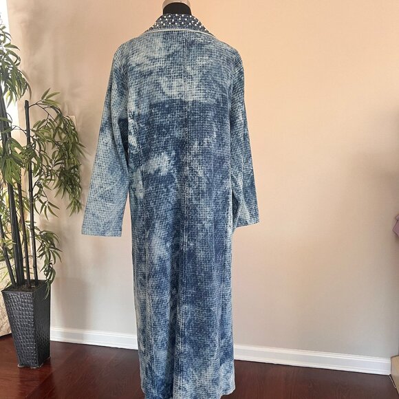 NWT M’ De Pompadour Oversized Denim Jacket with Pearls Plus Size - Picture 13 of 13
